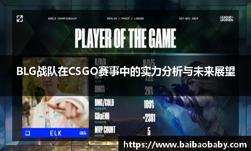 BLG战队在CSGO赛事中的实力分析与未来展望